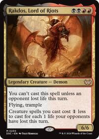 Rakdos, Lord of Riots from Commander: Duskmourn: House of Horror
