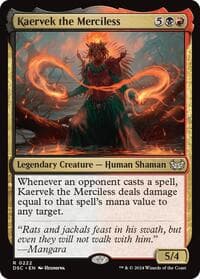 Kaervek the Merciless from Commander: Duskmourn: House of Horror