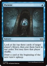 Portent from Commander: Duskmourn: House of Horror