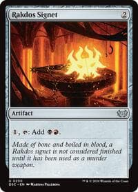 Rakdos Signet from Commander: Duskmourn: House of Horror