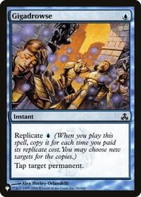 Gigadrowse from The List Reprints
