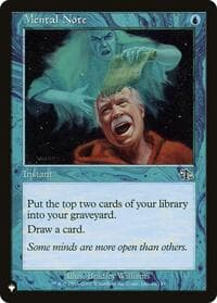 Mental Note from The List Reprints