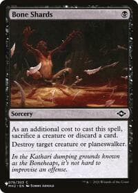 Bone Shards from The List Reprints