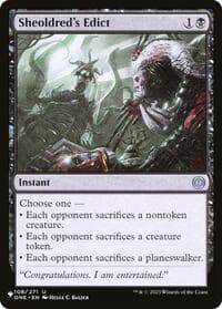 Sheoldred's Edict from The List Reprints