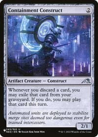 Containment Construct from The List Reprints