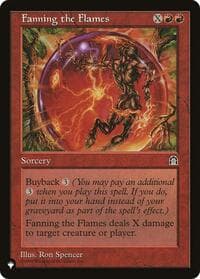 Fanning the Flames from The List Reprints