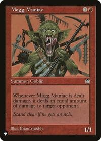 Mogg Maniac from The List Reprints