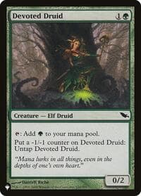 Devoted Druid (SHM) from The List Reprints