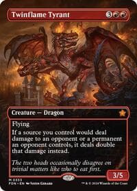 Twinflame Tyrant (Borderless) from Foundations