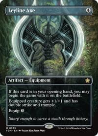 Leyline Axe (Borderless) from Foundations