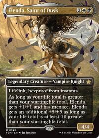 Elenda, Saint of Dusk (Borderless) from Foundations