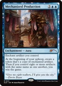 Mechanized Production from Secret Lair Drop Series