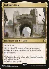 Baldur's Gate from The List Reprints