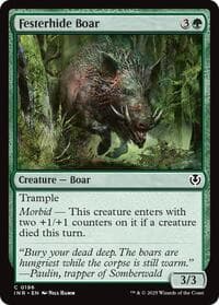 Festerhide Boar from Innistrad Remastered