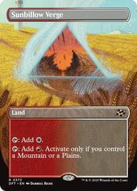 Sunbillow Verge (Borderless) from Aetherdrift