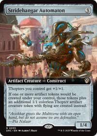 Stridehangar Automaton (Extended Art) from Commander: Aetherdrift