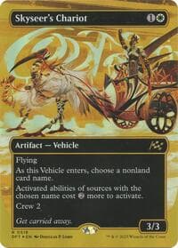 Skyseer's Chariot (Borderless) (First-Place Foil) from Aetherdrift