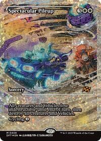 Spectacular Pileup (Showcase) (Fracture Foil) from Aetherdrift