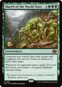 March of the World Ooze from Prerelease Cards