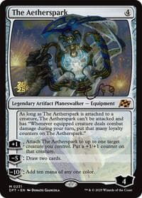 The Aetherspark from Prerelease Cards