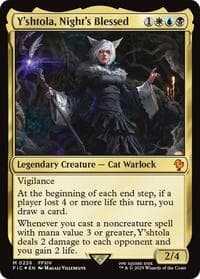 Y'shtola, Night's Blessed (Surge Foil) from Commander: FINAL FANTASY
