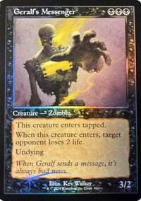 Geralf's Messenger (842) (Retro Frame) from Secret Lair Drop Series