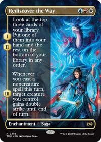 Rediscover the Way (Borderless) from Tarkir: Dragonstorm