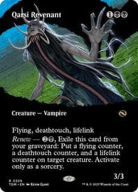Qarsi Revenant (Borderless) from Tarkir: Dragonstorm
