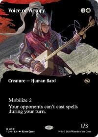 Voice of Victory (Borderless) from Tarkir: Dragonstorm