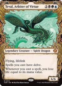 Teval, Arbiter of Virtue (Showcase) from Tarkir: Dragonstorm