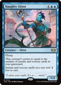 Haughty Djinn from Commander: Tarkir: Dragonstorm