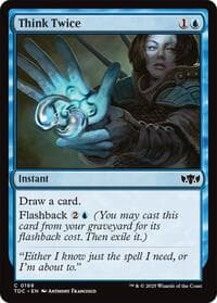 Think Twice from Commander: Tarkir: Dragonstorm