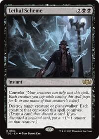 Lethal Scheme from Commander: Tarkir: Dragonstorm