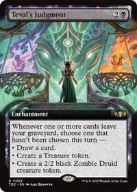 Teval's Judgment (Extended Art) from Commander: Tarkir: Dragonstorm