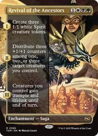 Revival of the Ancestors (Borderless) from Tarkir: Dragonstorm