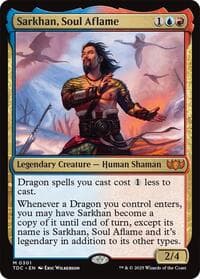 Sarkhan, Soul Aflame from Commander: Tarkir: Dragonstorm