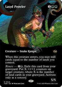 Lasyd Prowler (Borderless) from Tarkir: Dragonstorm