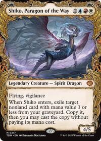 Shiko, Paragon of the Way (Showcase) from Tarkir: Dragonstorm