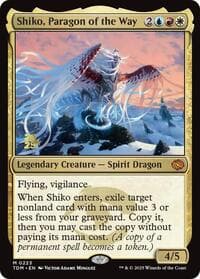 Shiko, Paragon of the Way from Prerelease Cards