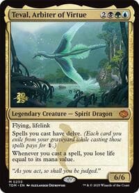 Teval, Arbiter of Virtue from Prerelease Cards