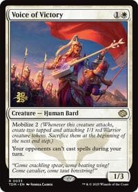 Voice of Victory from Prerelease Cards