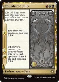 Thunder of Unity from Prerelease Cards