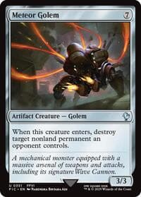 Meteor Golem from Commander: FINAL FANTASY