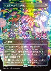 Maskwood Nexus (Double Rainbow Foil) from Secret Lair Drop Series
