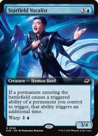 Starfield Vocalist (Extended Art) from Edge of Eternities