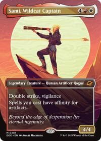 Sami, Wildcat Captain (Borderless) from Edge of Eternities