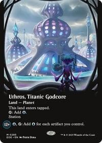Uthros, Titanic Godcore (Borderless) from Edge of Eternities