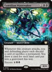 Eumidian Wastewaker (Extended Art) from Commander: Edge of Eternities