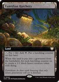 Eumidian Hatchery (Extended Art) from Commander: Edge of Eternities