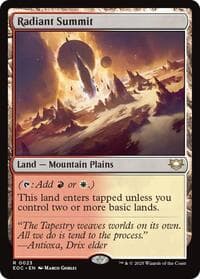 Radiant Summit from Commander: Edge of Eternities